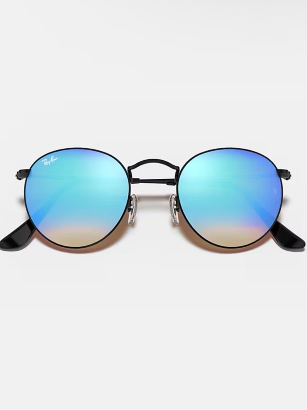 Ray-Ban Round Metal Flash Lenses sunglasses
